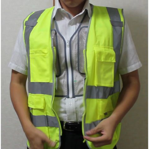 Hi-Vis Vest/Uniform + Horay Cooling Vest = Perfect