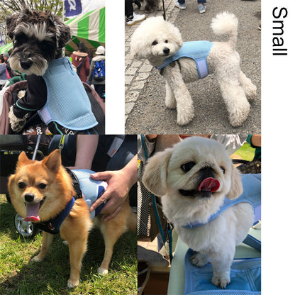 Horay Cooling Dog Vest Available in 3 Colors!  - Soft, reusable. Heat cramps / heat exhaustion / heatstroke prevention for dogs.