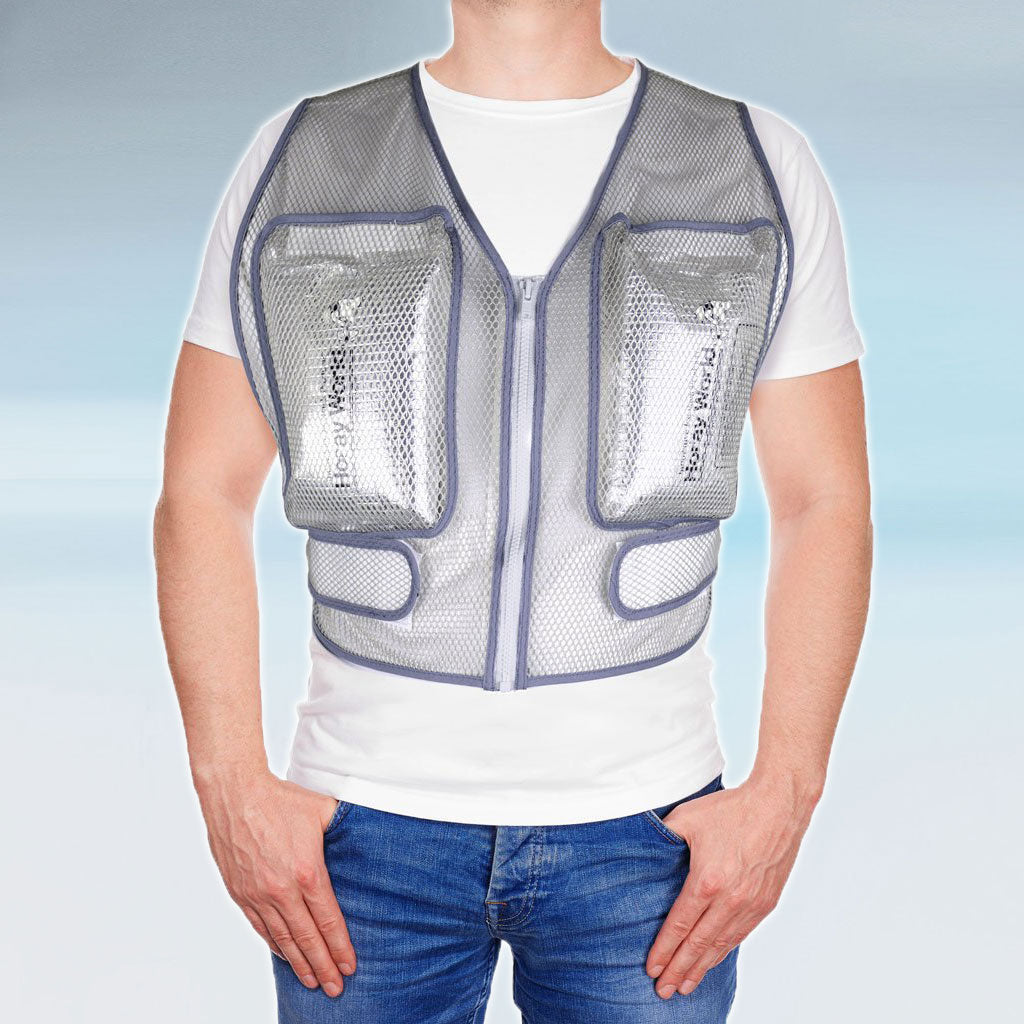 Horay Cooling Vest Max Pro - can be worn under a uniform, heat illness prevention in hot weather and working environment