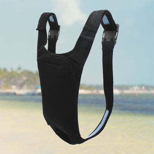 Cooling Comfort Back Support - heat relief for adults and kids, for daily use in summer, adjustable, light weight, padded comfort